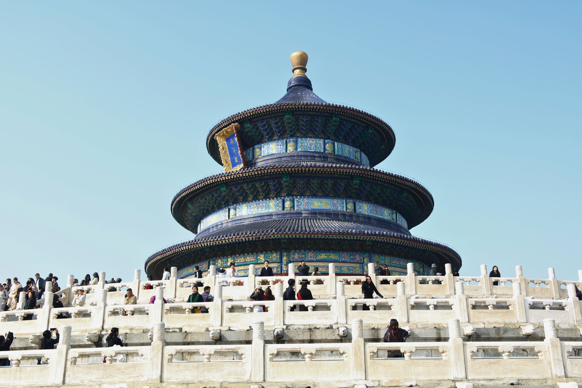 The Hall of Prayer for Good Harvests at the Temple of Heaven in Beijing